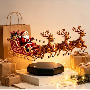Best Unique Christmas Gifts & Decor 2026 from $99.99: Magnetic Levitation Floating Santa Sleigh