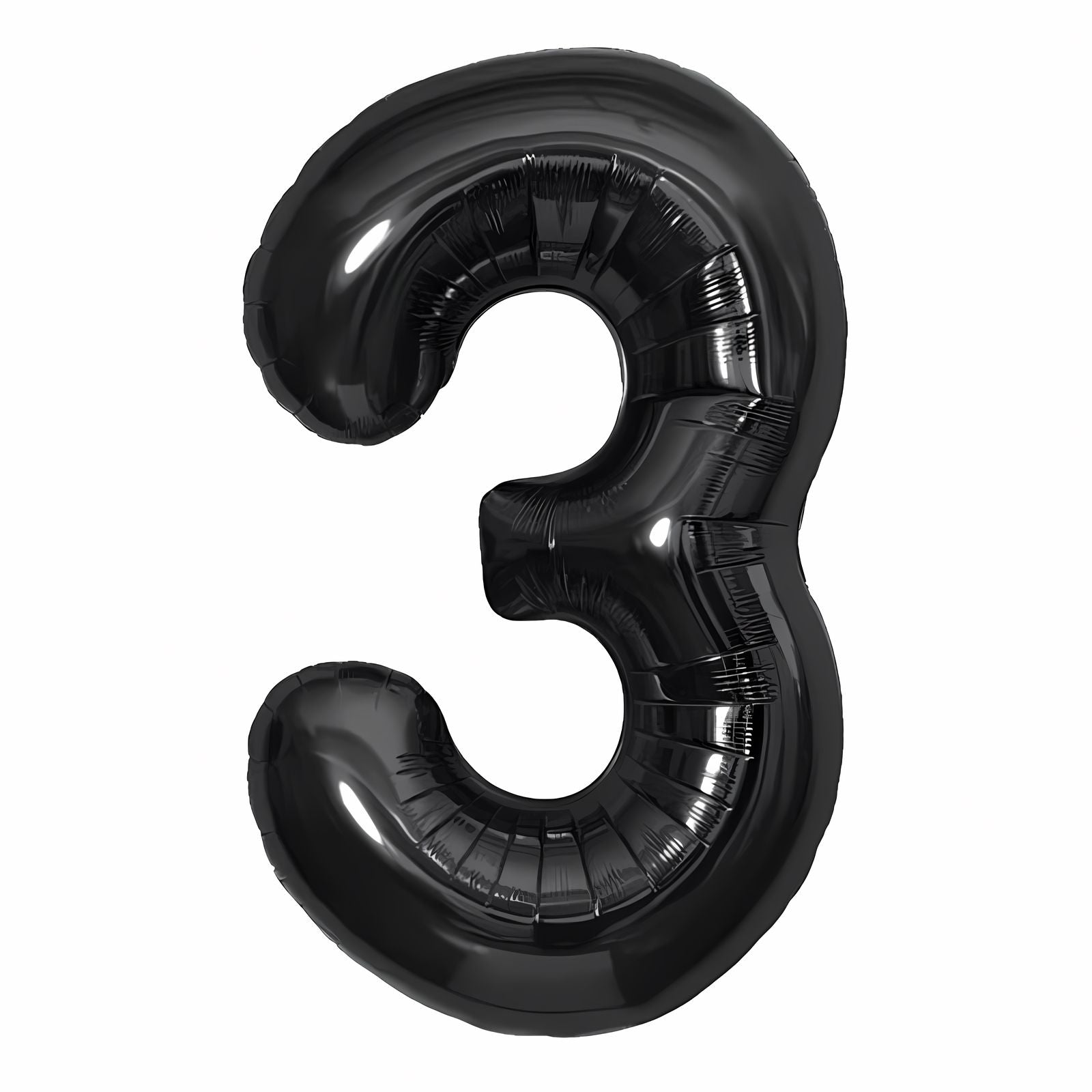 16"/ 32"/ 40 inch 0-9 Black Number Balloons with Individually Packaged