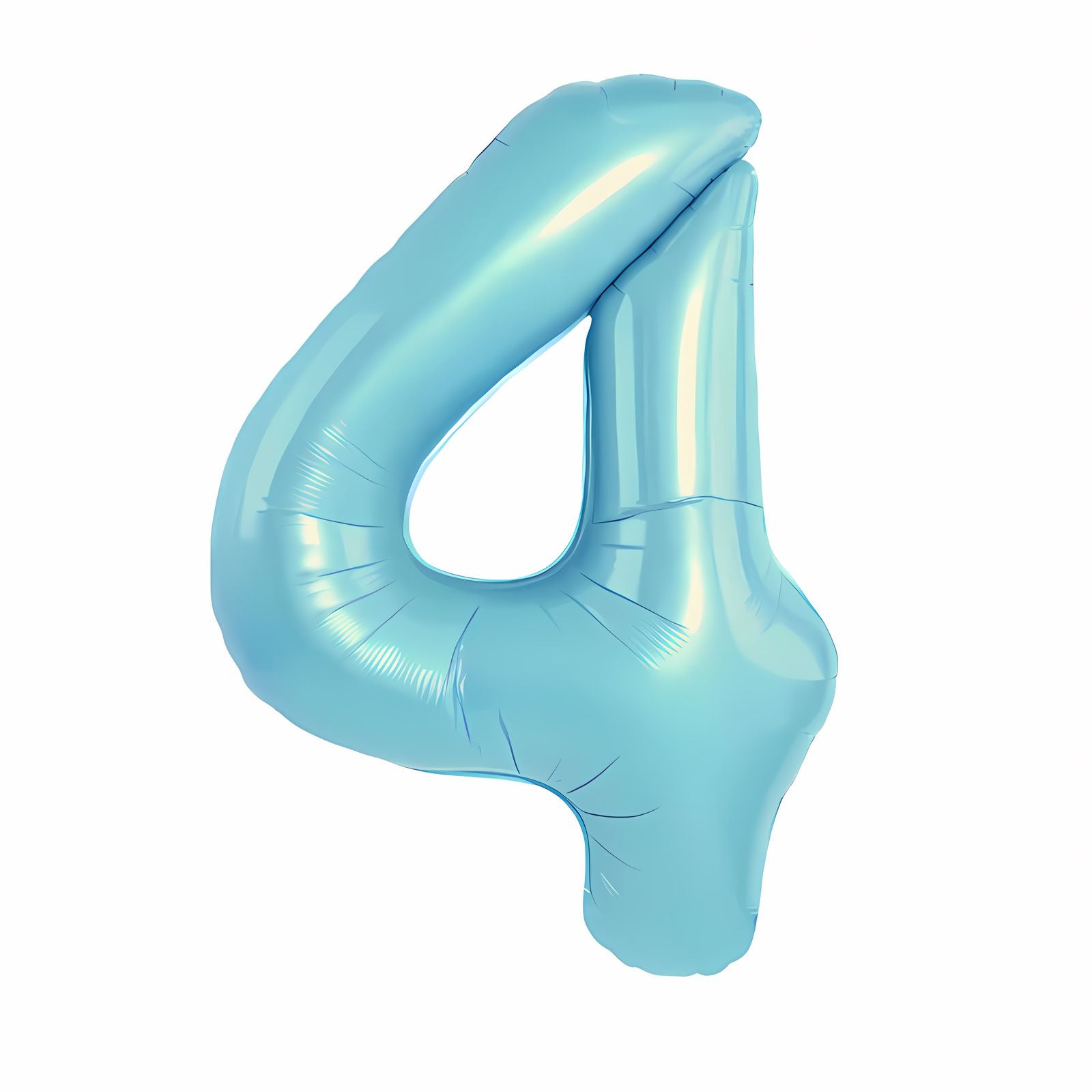 16"/ 32"/ 40 inch 0-9 Blue Number Balloons with Individually Packaged