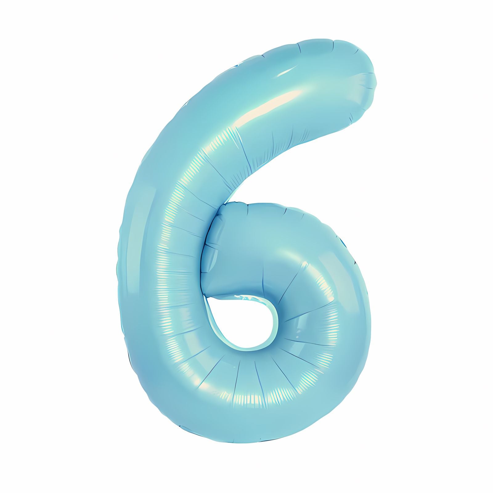 16"/ 32"/ 40 inch 0-9 Blue Number Balloons with Individually Packaged