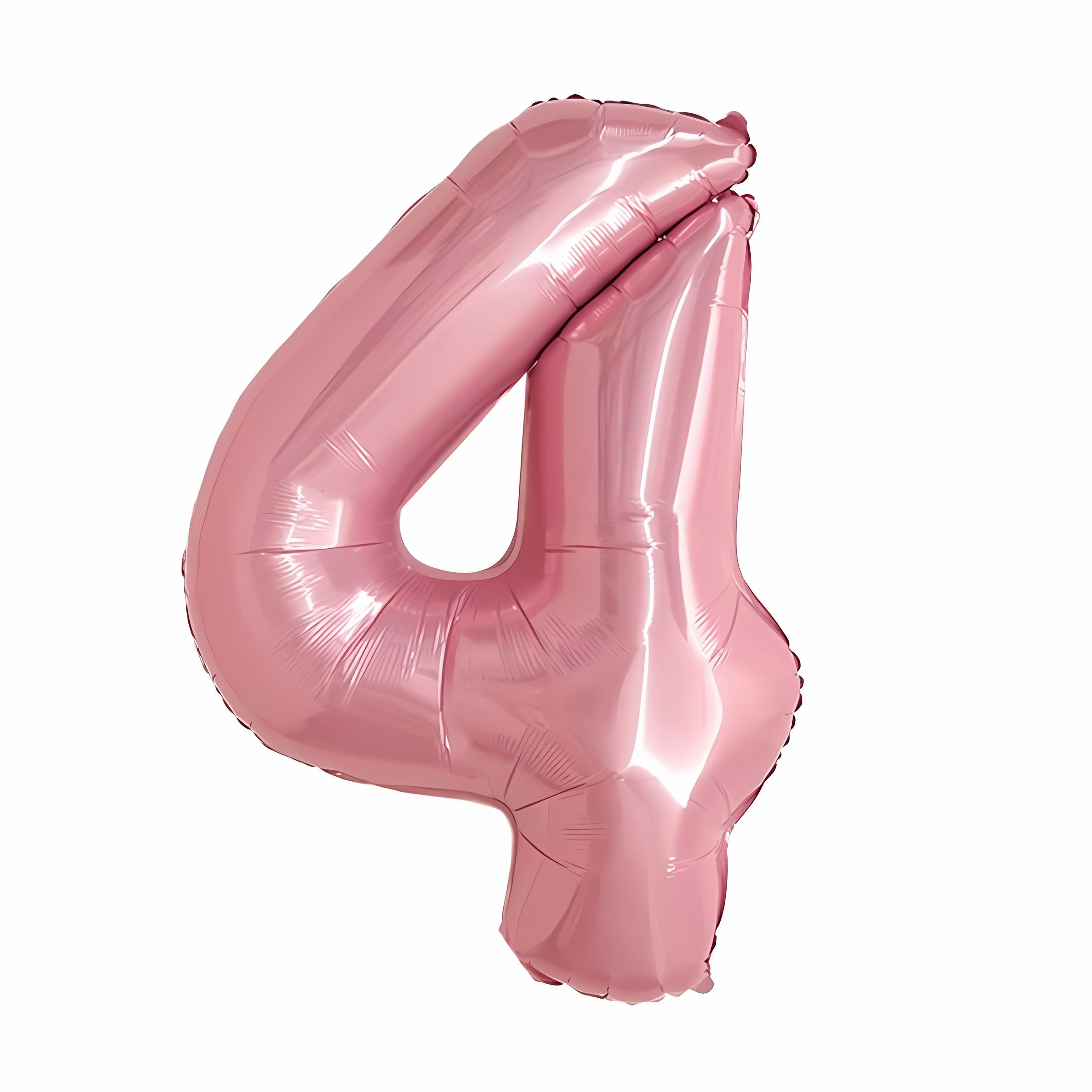 16"/ 32"/ 40 inch 0-9 Pink Number Balloons with Individually Packaged