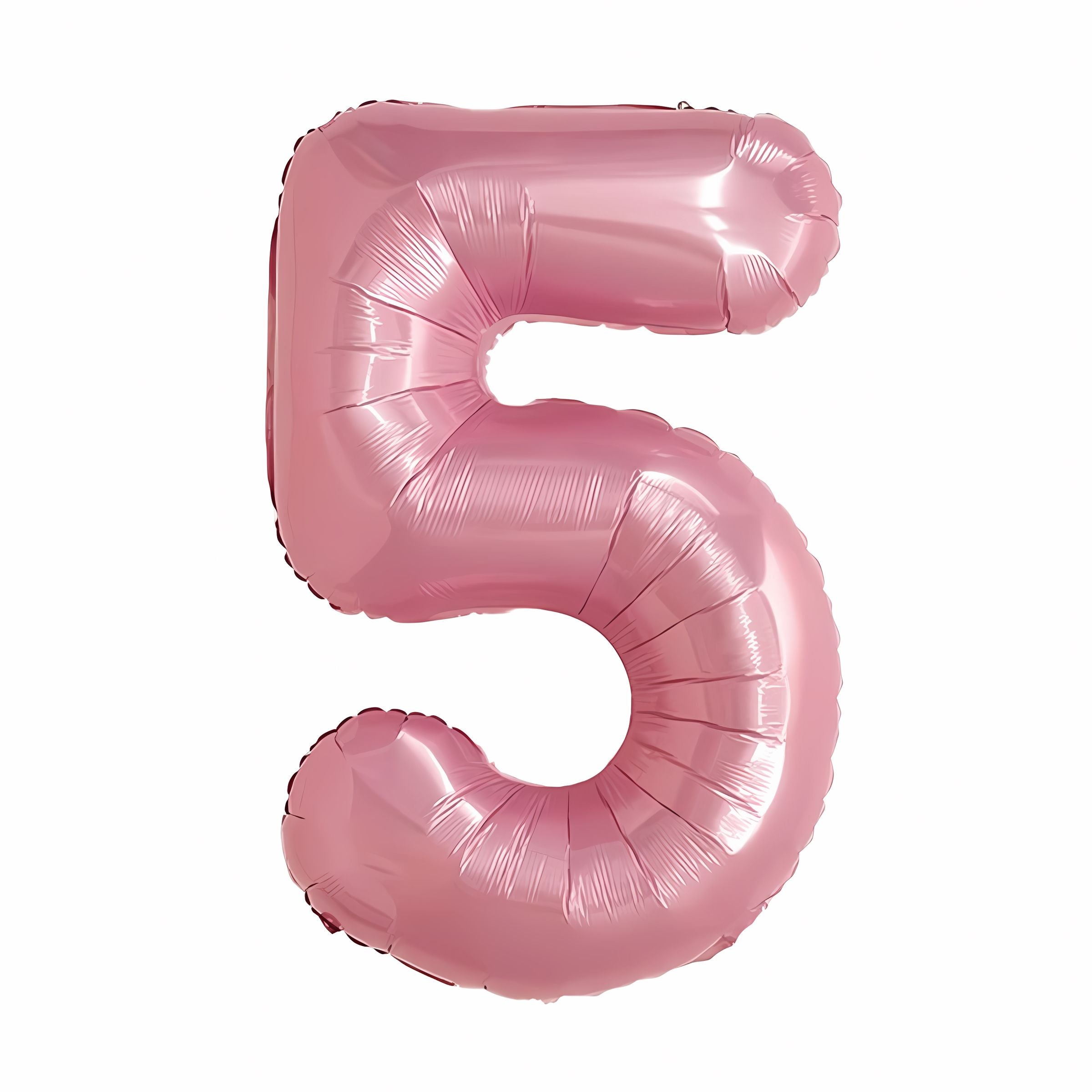 16"/ 32"/ 40 inch 0-9 Pink Number Balloons with Individually Packaged