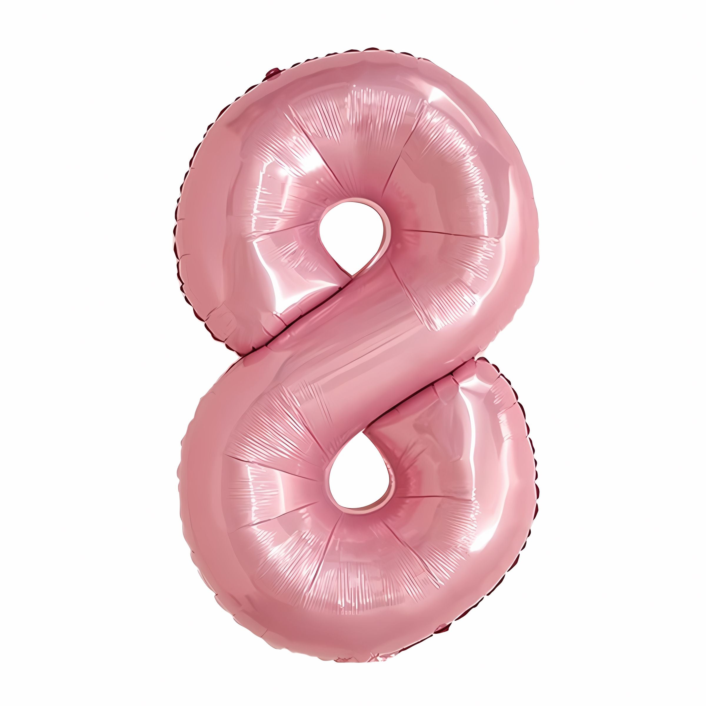 16"/ 32"/ 40 inch 0-9 Pink Number Balloons with Individually Packaged