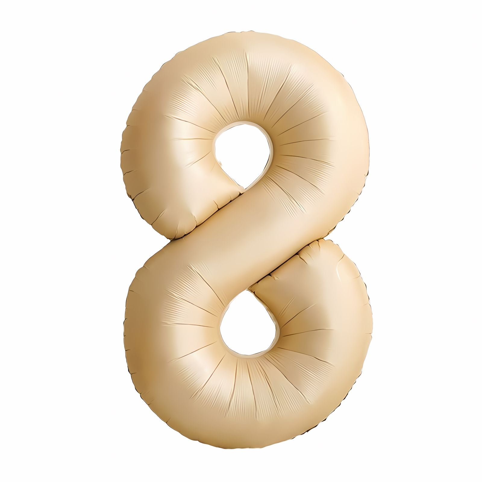 16"/ 32"/ 40 inch 0-9 Apricot Number Balloons with Individually Packaged