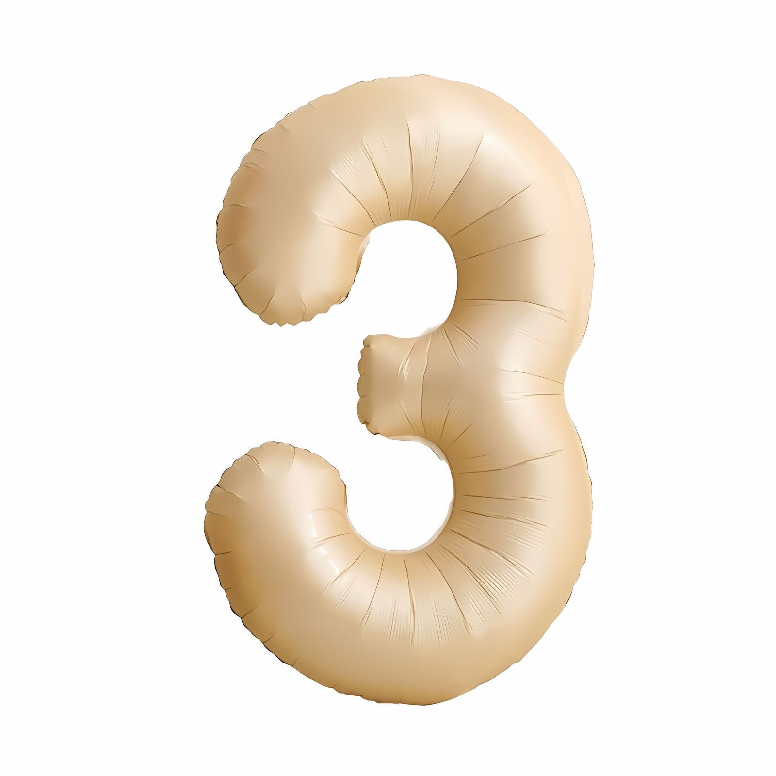 16"/ 32"/ 40 inch 0-9 Apricot Number Balloons with Individually Packaged