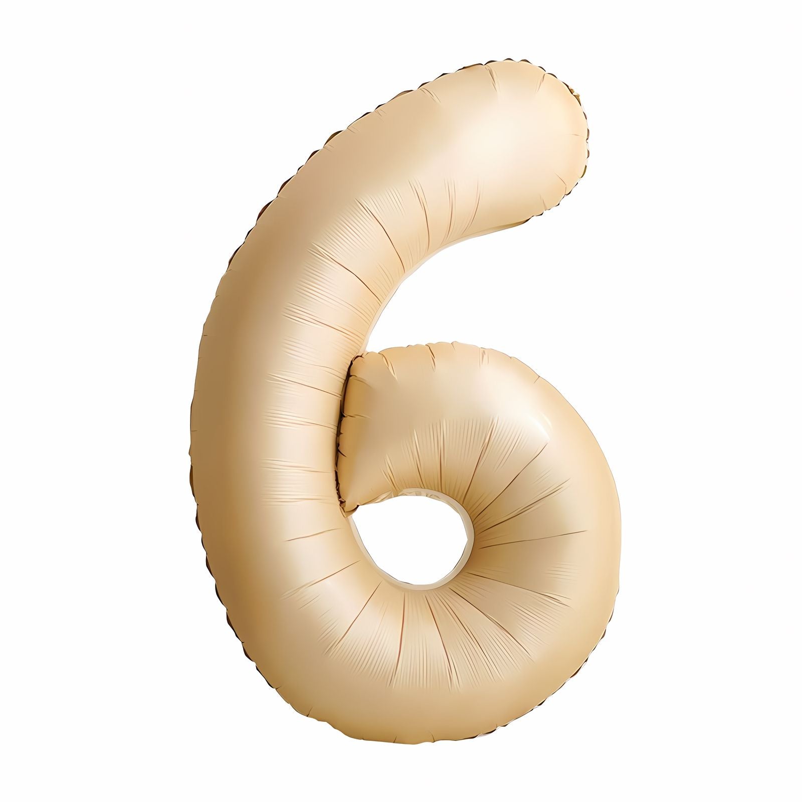16"/ 32"/ 40 inch 0-9 Apricot Number Balloons with Individually Packaged