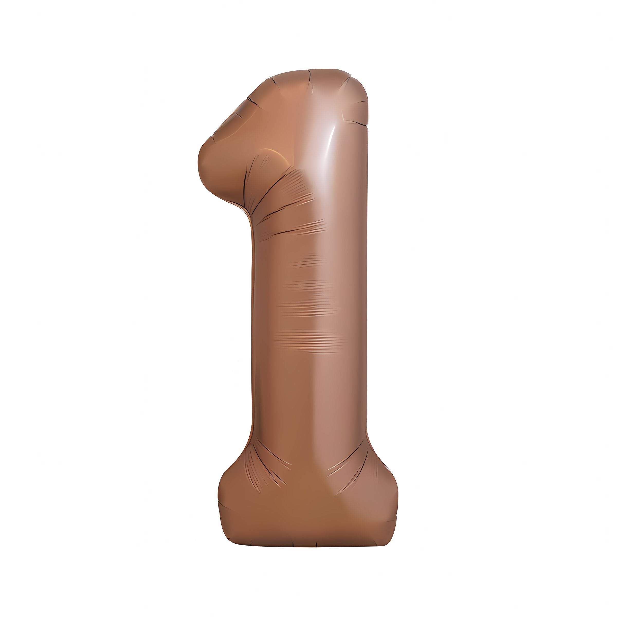 16"/ 32"/ 40 inch 0-9 Coffee Deep Brown Number Balloons with Individually Packaged