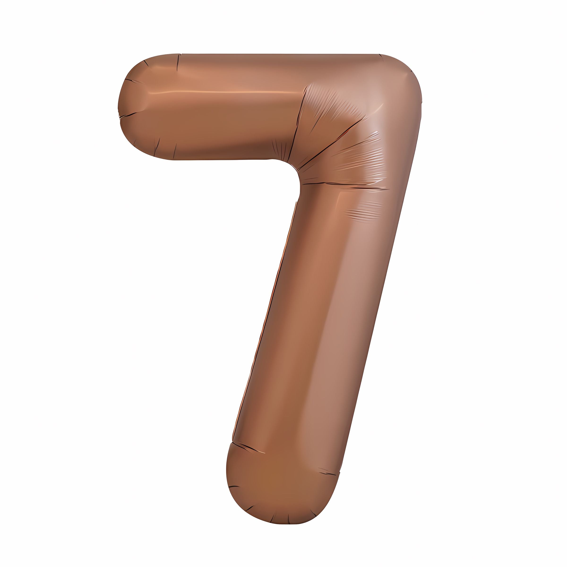 16"/ 32"/ 40 inch 0-9 Coffee Deep Brown Number Balloons with Individually Packaged