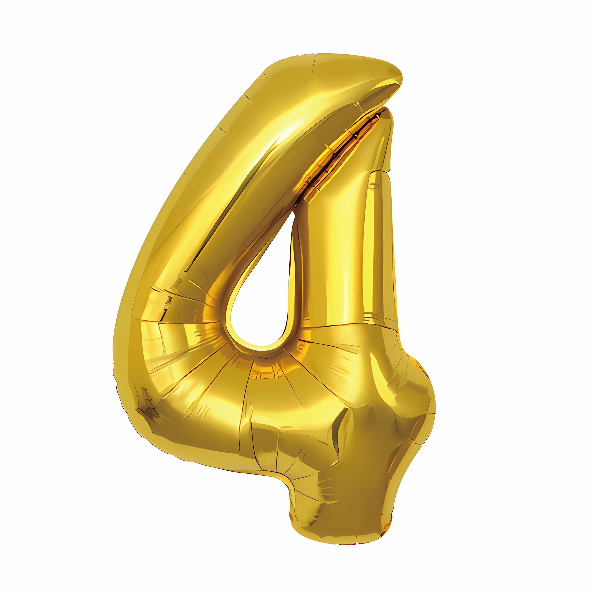 16"/ 32"/ 40 inch 0-9 Gold Number Balloons with Individually Packaged