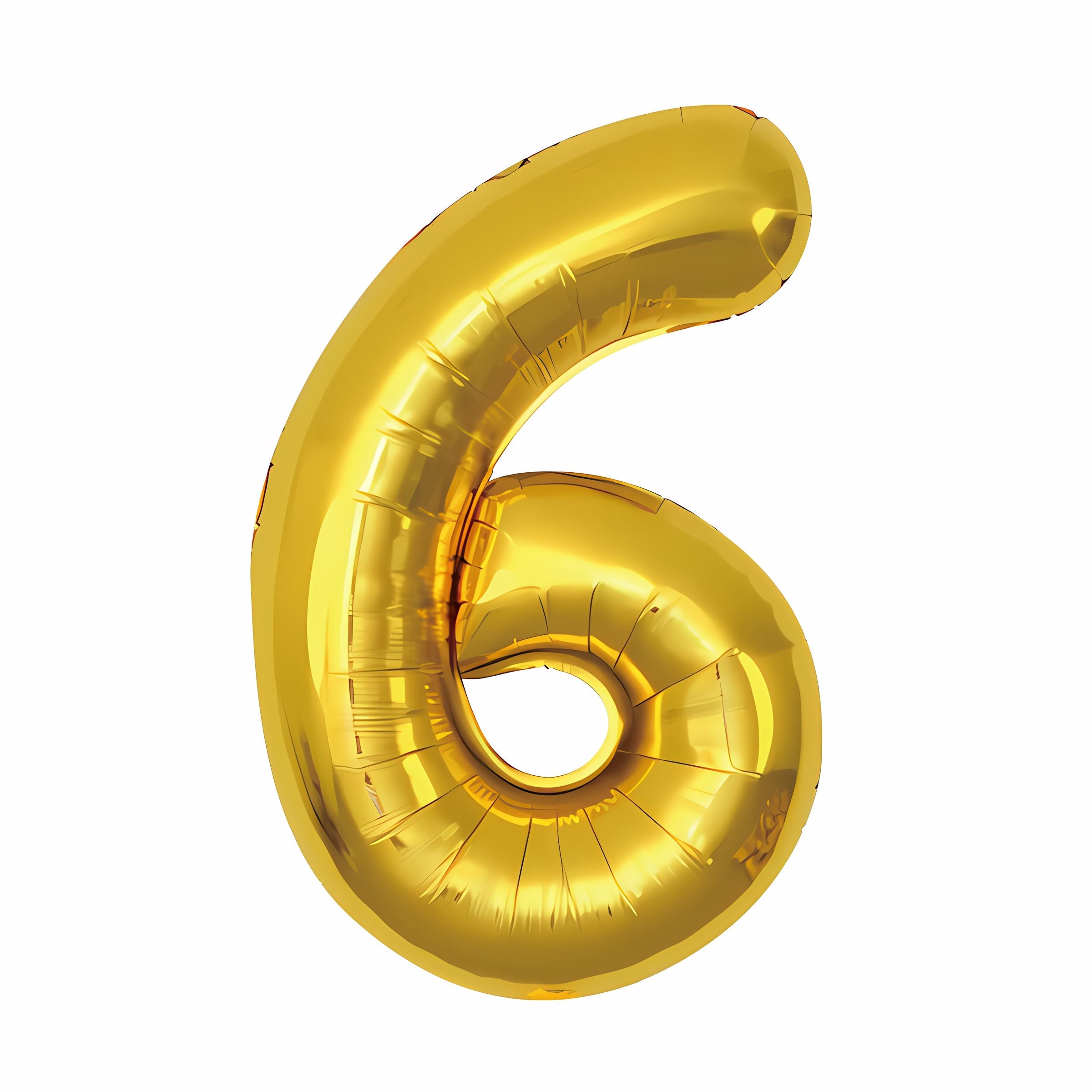 16"/ 32"/ 40 inch 0-9 Gold Number Balloons with Individually Packaged
