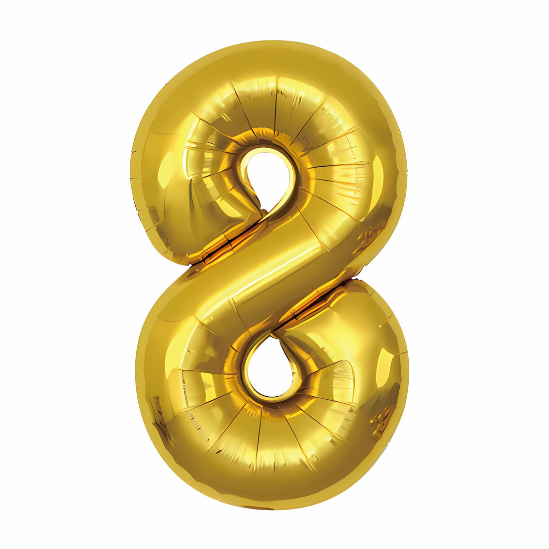 16"/ 32"/ 40 inch 0-9 Gold Number Balloons with Individually Packaged