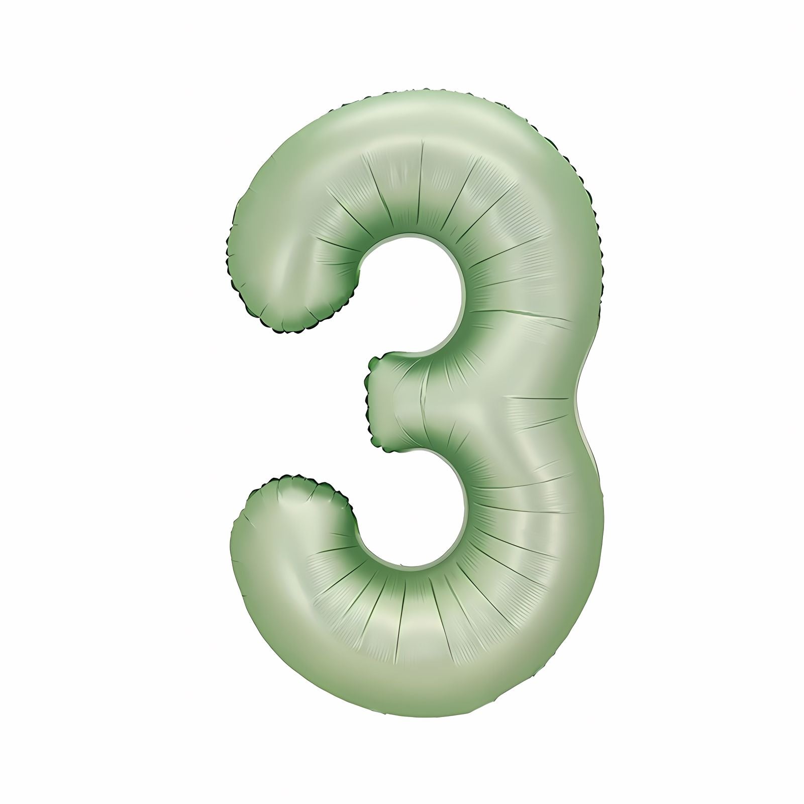 16"/ 32"/ 40 inch 0-9 Olive Green Number Balloons with Individually Packaged