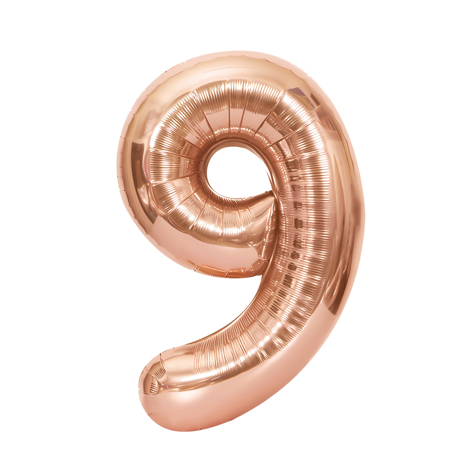 16"/ 32"/ 40 inch 0-9 Rose Gold Number Balloons with Individually Packaged