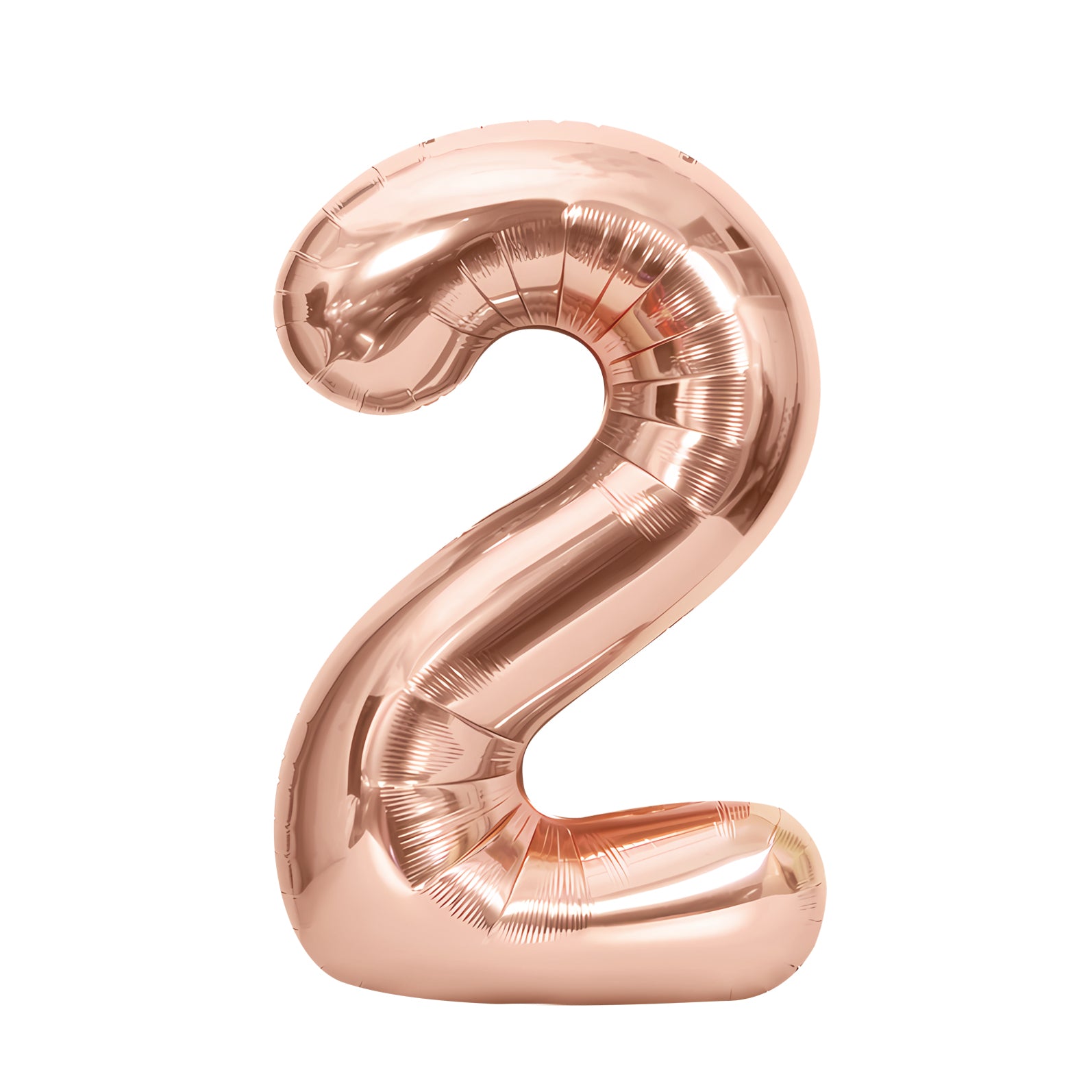 16"/ 32"/ 40 inch 0-9 Rose Gold Number Balloons with Individually Packaged