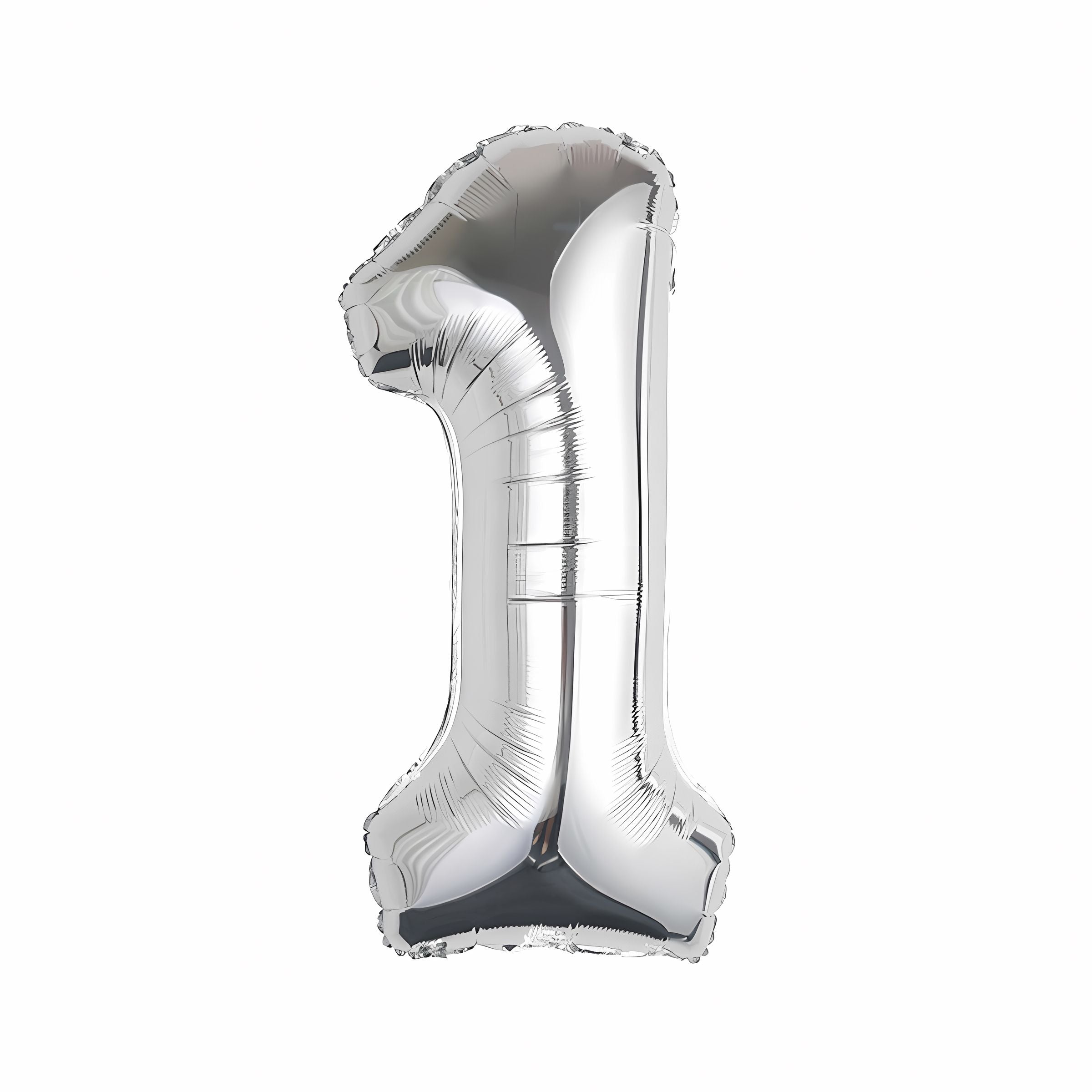 16"/ 32"/ 40 inch 0-9 Silver Number Balloons with Individually Packaged