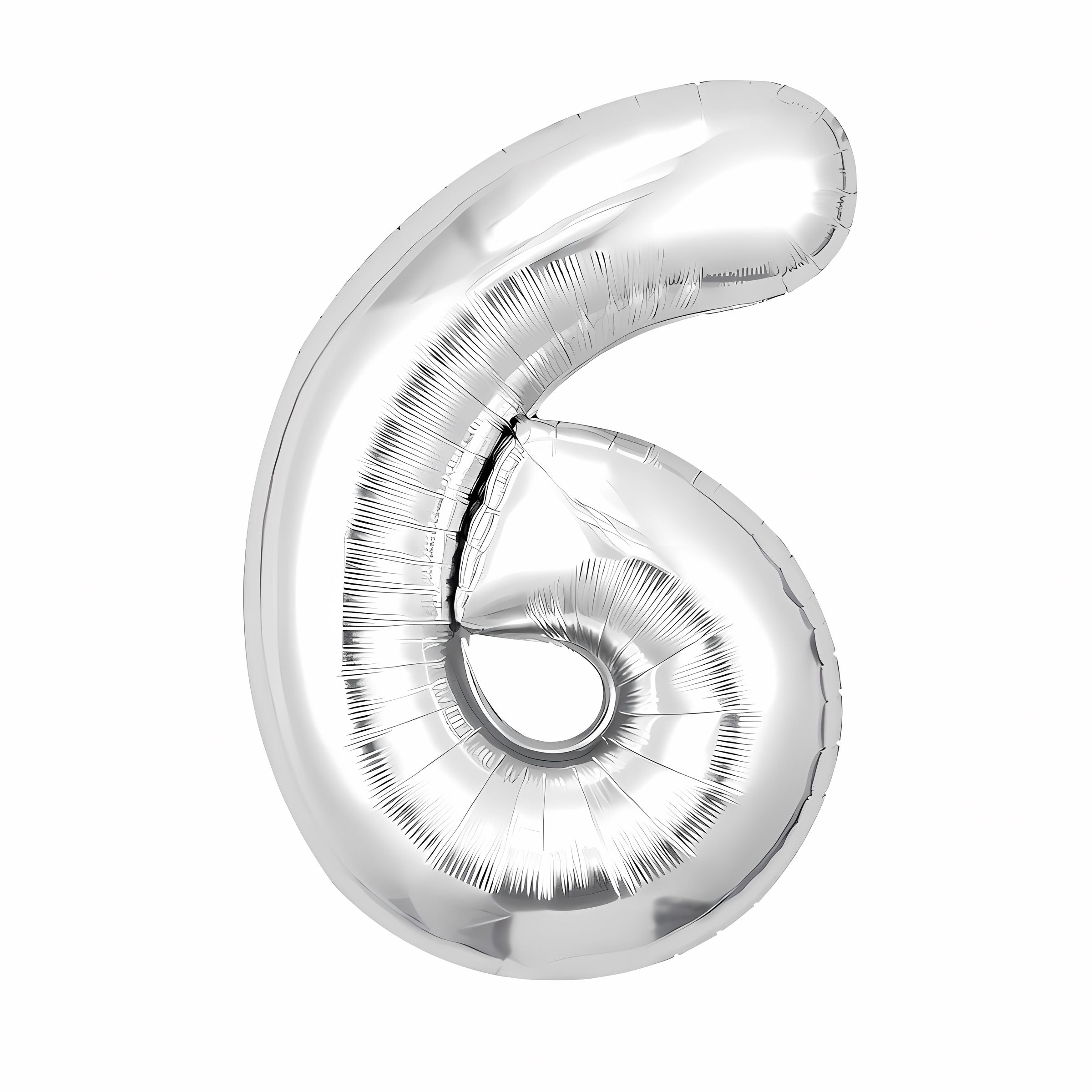 16"/ 32"/ 40 inch 0-9 Silver Number Balloons with Individually Packaged