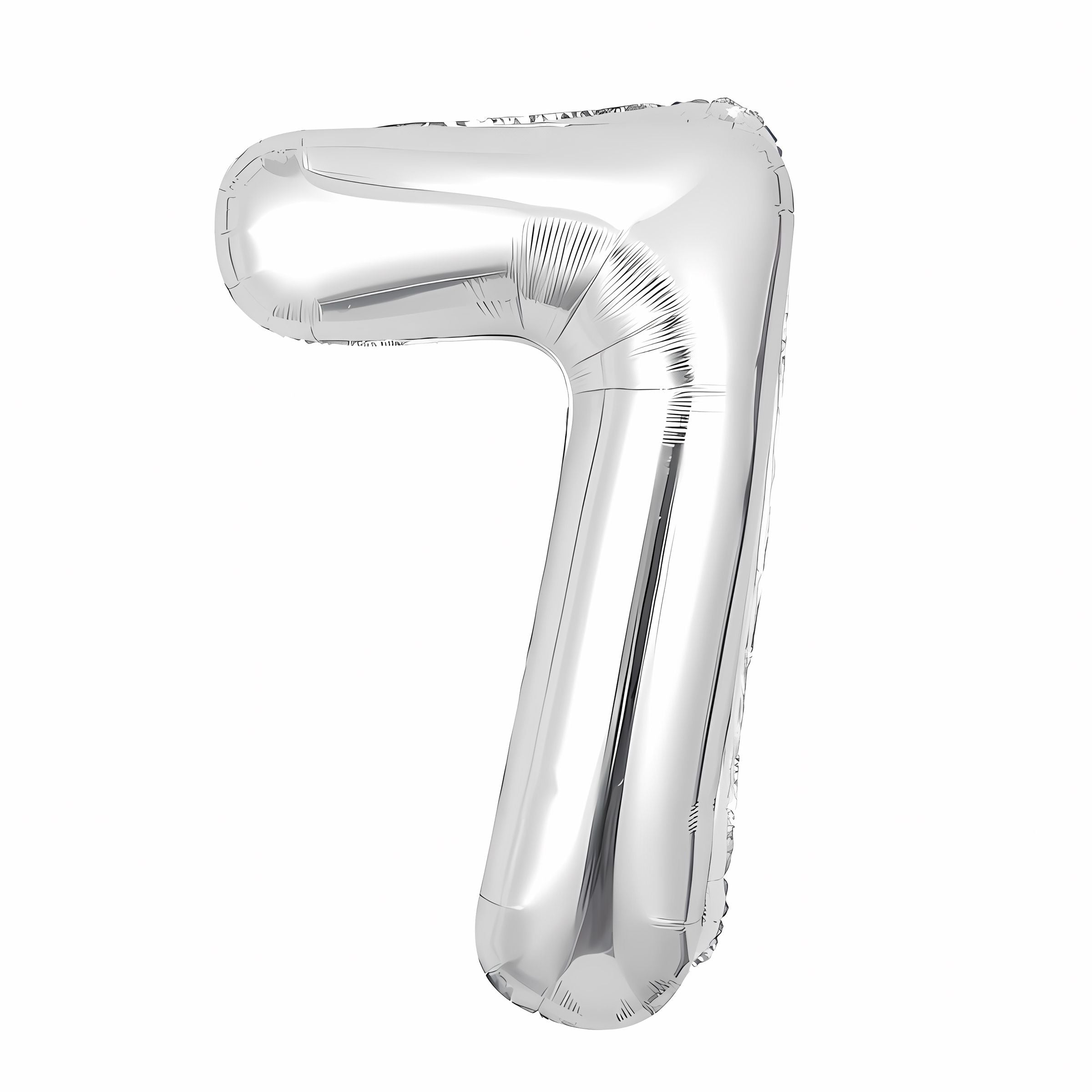 16"/ 32"/ 40 inch 0-9 Silver Number Balloons with Individually Packaged