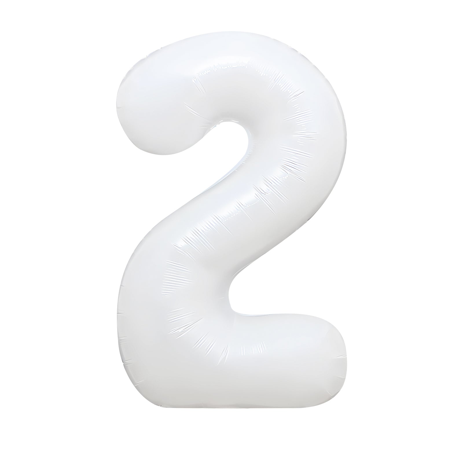 16"/ 32"/ 40 inch 0-9 White Number Balloons with Individually Packaged