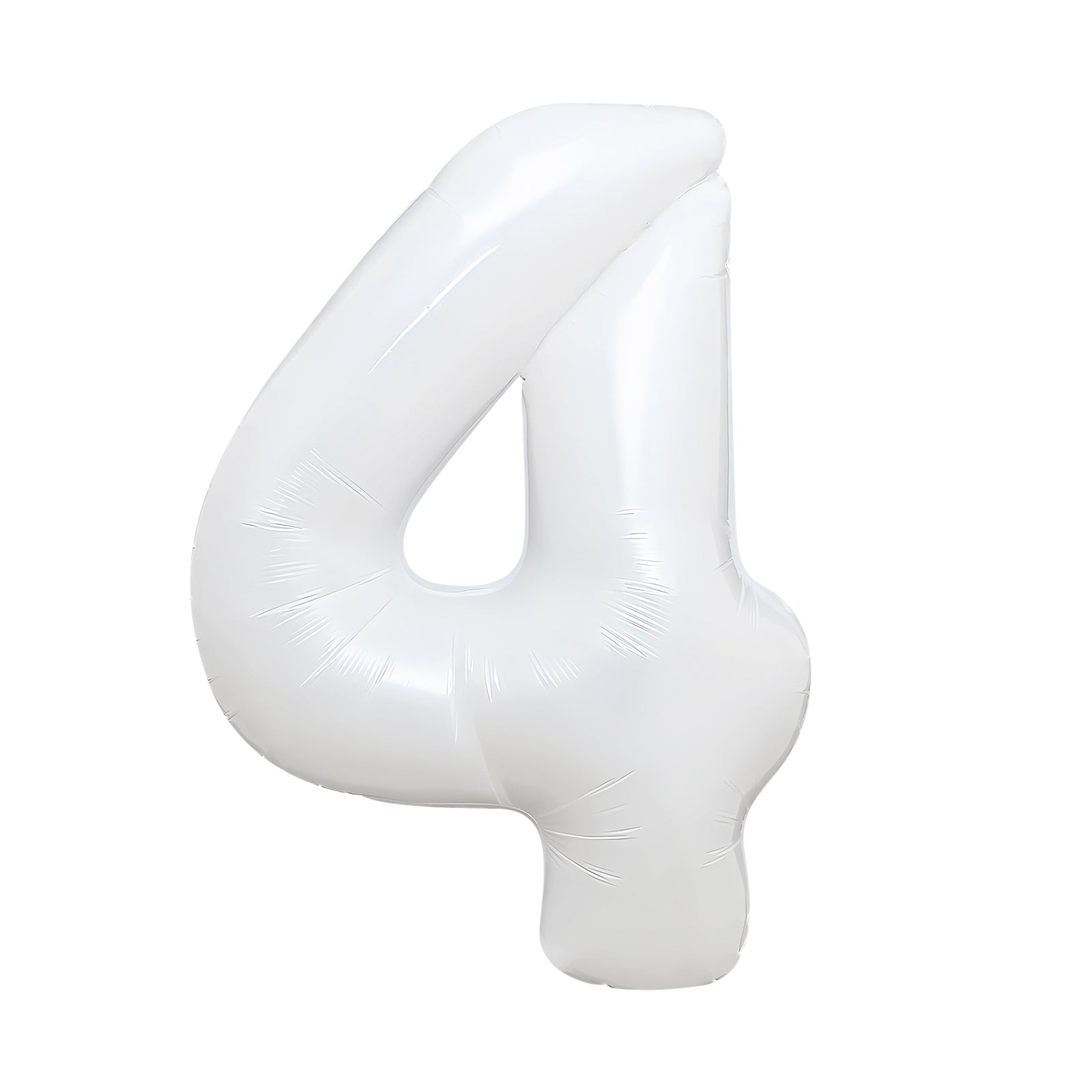 16"/ 32"/ 40 inch 0-9 White Number Balloons with Individually Packaged