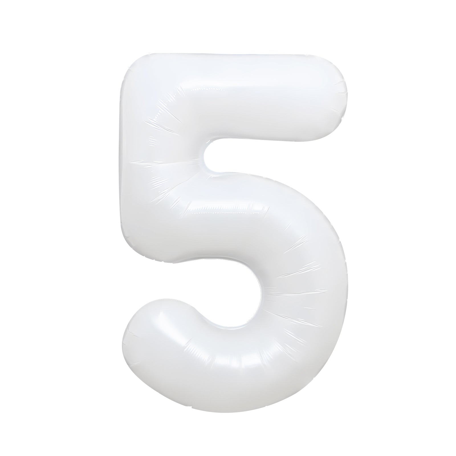 16"/ 32"/ 40 inch 0-9 White Number Balloons with Individually Packaged