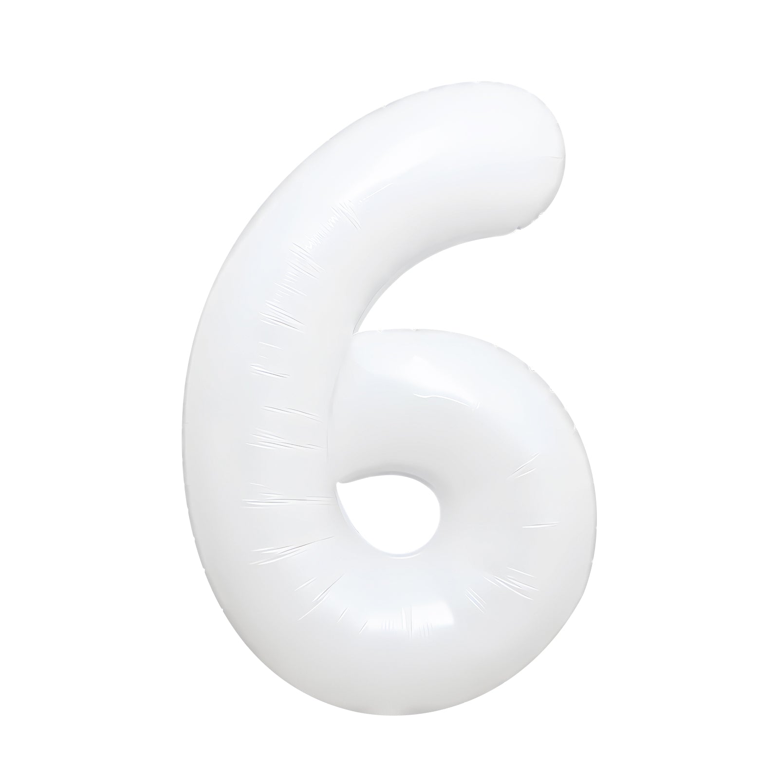 16"/ 32"/ 40 inch 0-9 White Number Balloons with Individually Packaged