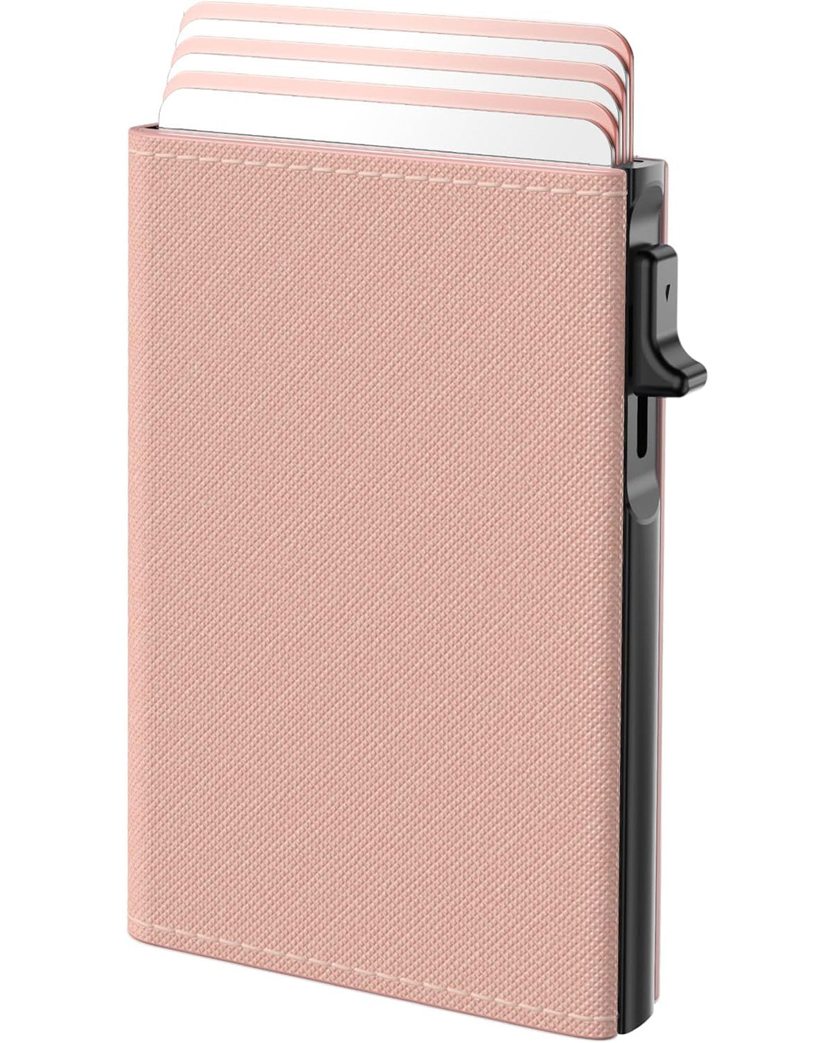 2026 New Leather Wallet for Women, Slim Pop Up Credit Card Holder with ID Window, Top Grain Leather RFID Blocking Minimalist Wallet, Small Card Case Holds Up to 13 Cards & 15+ Bills, Gifts for Women