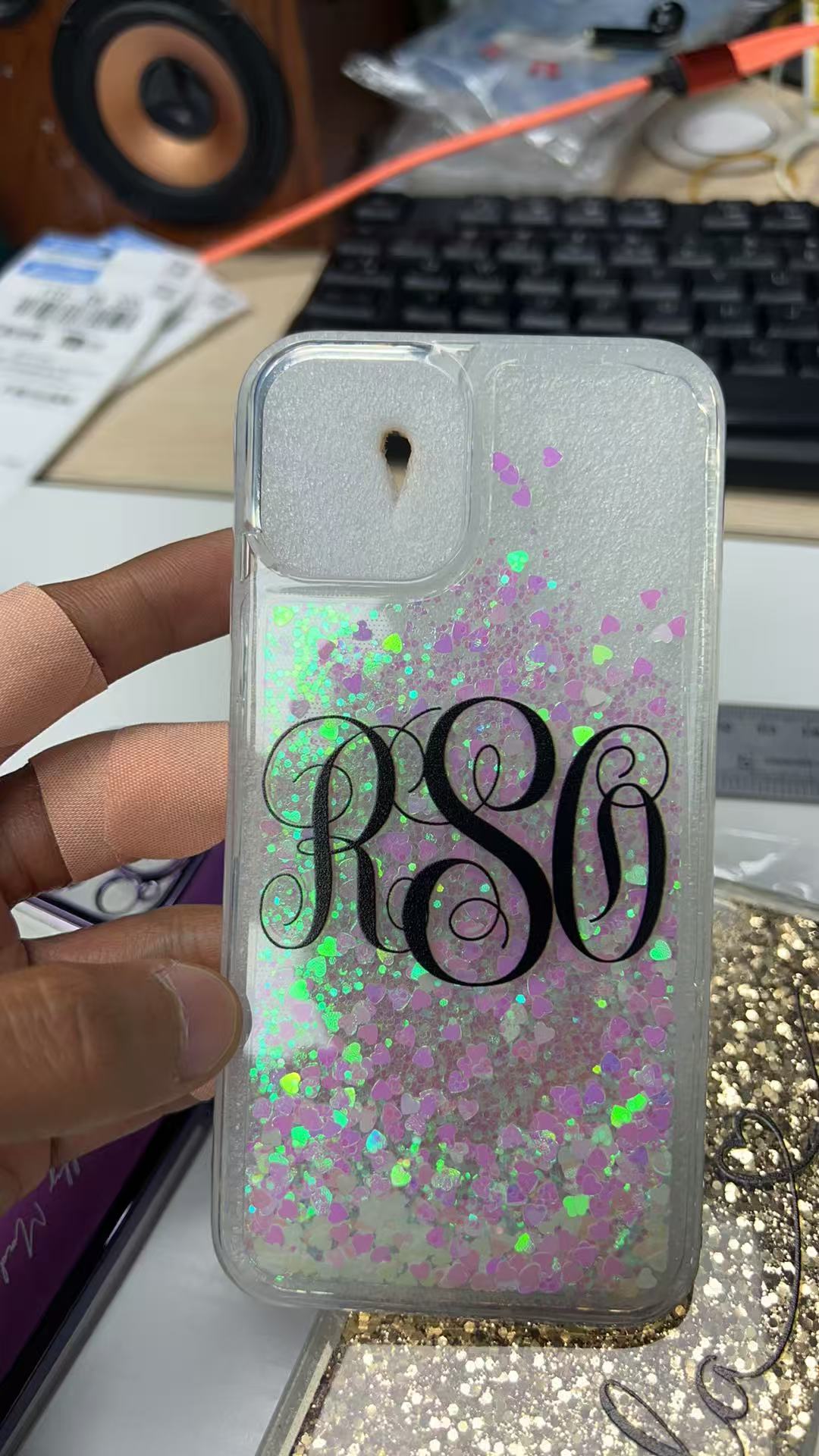 Personalized Case for iPhone 17 Pro Max Custom Case for iPhone17 Air Name DIY Case Cover for iPhone16 Pro Max