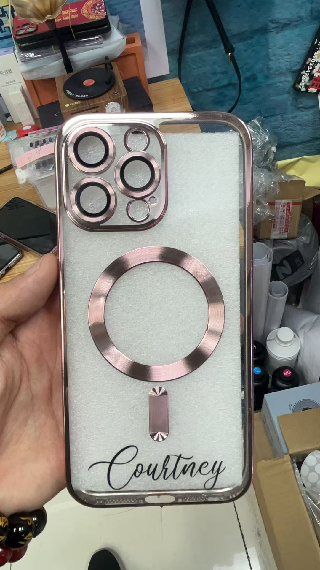 Personalized Case for iPhone 17 Pro Max Custom Case for iPhone17 Air Name DIY Case Cover for iPhone16 Pro Max