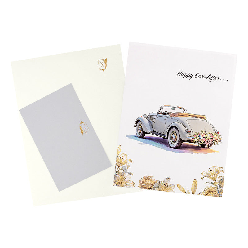 3D Pop Up Wedding Card