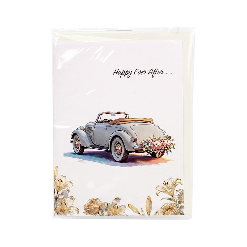 3D Pop Up Wedding Card