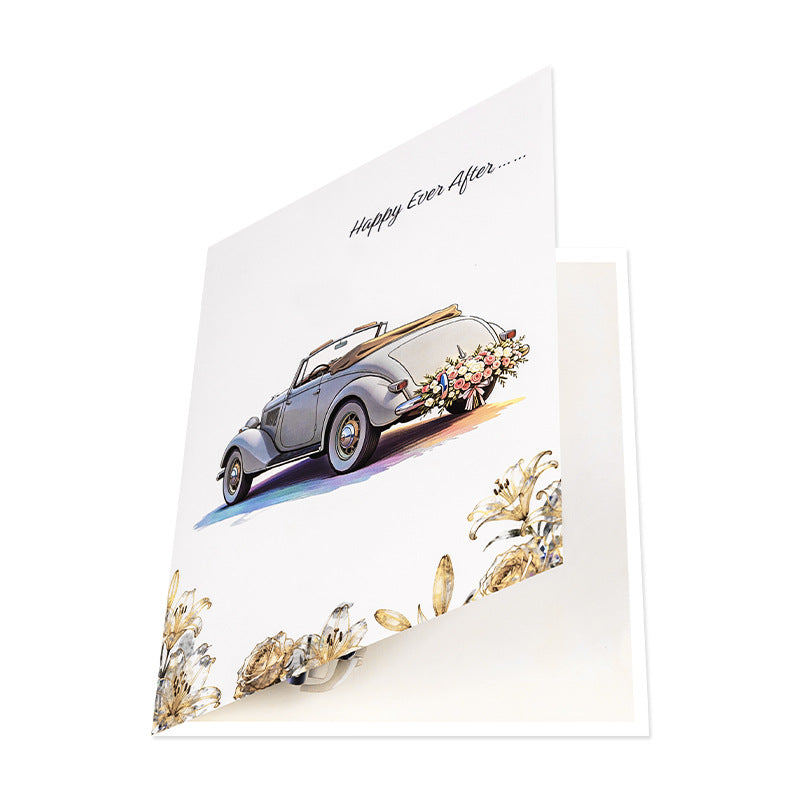 3D Pop Up Wedding Card