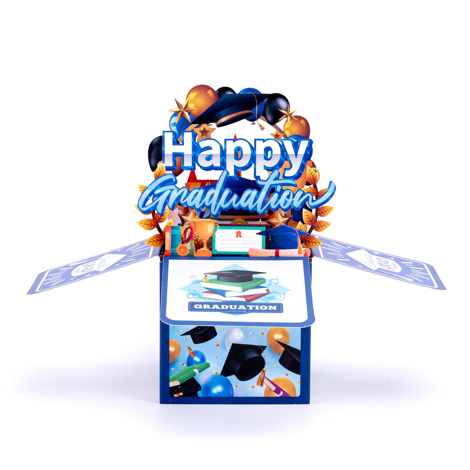 3D Pop Up Graduation Cards 2026 Graduation Card, Class of 2026 Congrats Grad Gift Card for High School College, Daughter Son, Grandson Granddaughter, Friends
