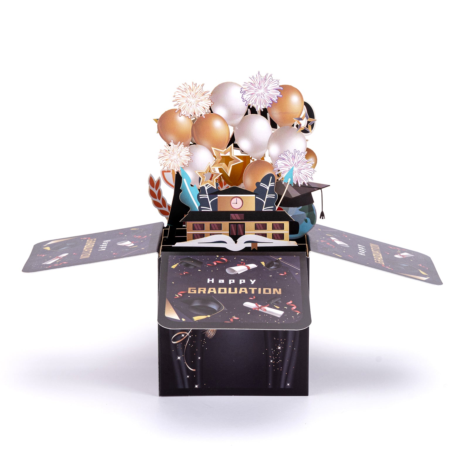 3D Pop Up Graduation Cards 2026 Graduation Card, Class of 2026 Congrats Grad Gift Card for High School College, Daughter Son, Grandson Granddaughter, Friends
