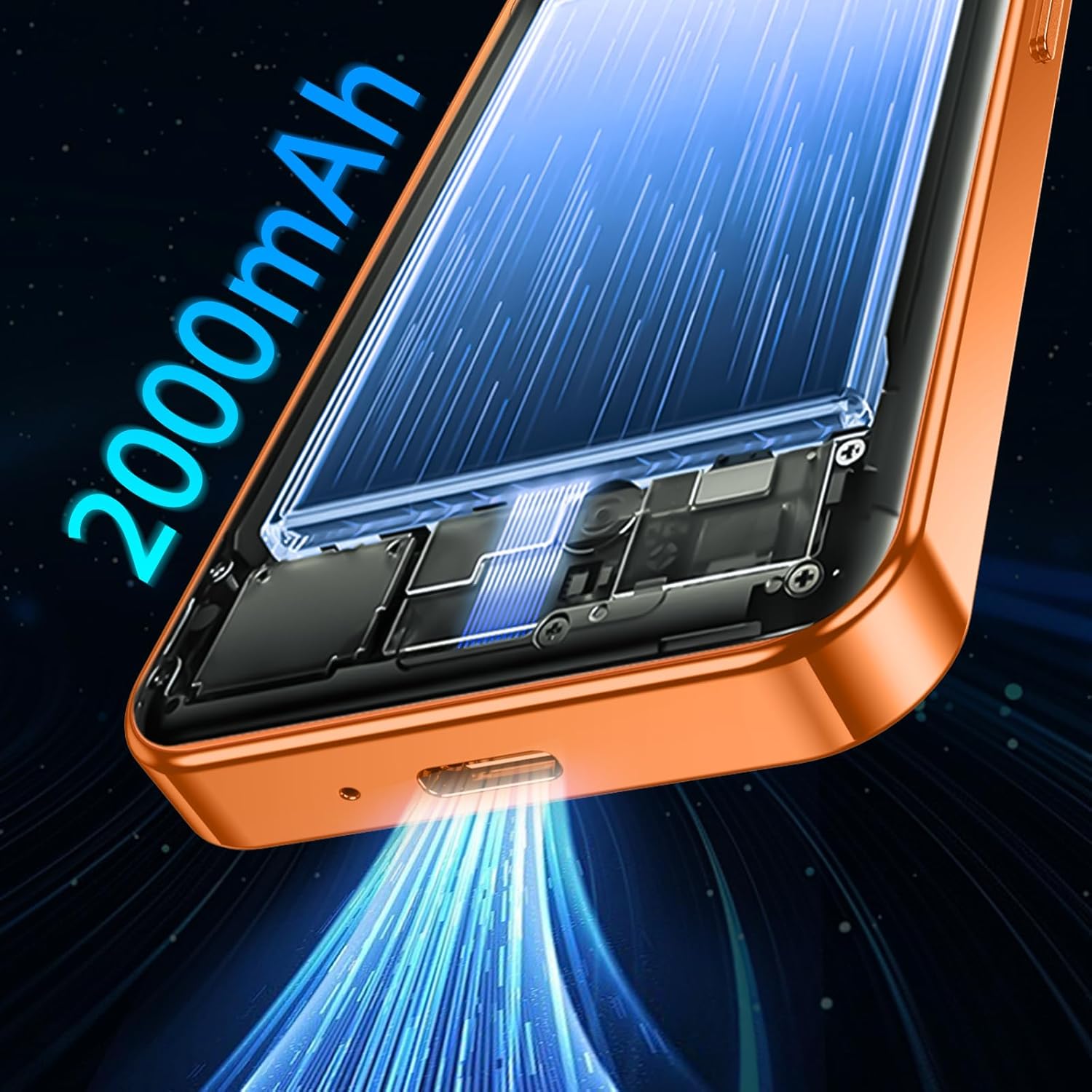 4.5'' 3G+64GB Mini Phone Unlocked 4G Mobile Smartphone with 2000mAh Battery Compact Backup Mini Phone for Kids & Students Dual SIM Face ID