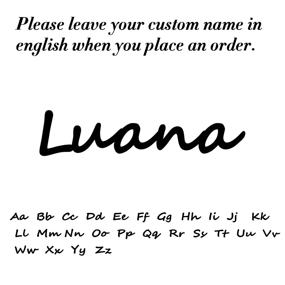 Women Girls Personalized Name Bracelet Stainless Steel Box Chain Letter Customized Charm Bracelets Unique Custom Jewelry Gift