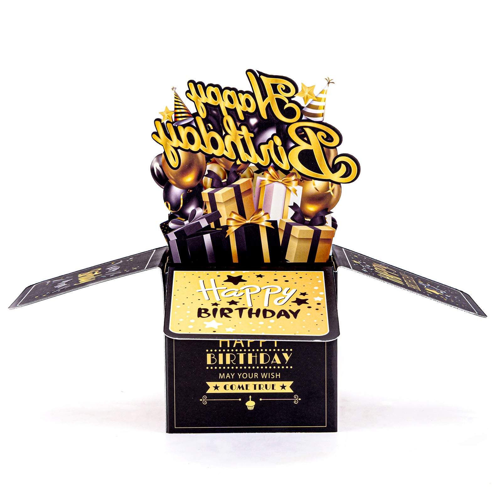 Crown Prince 3D Black Birthday Card – Birthday Gift for Men/ Boyfriend/ Boys/ Father