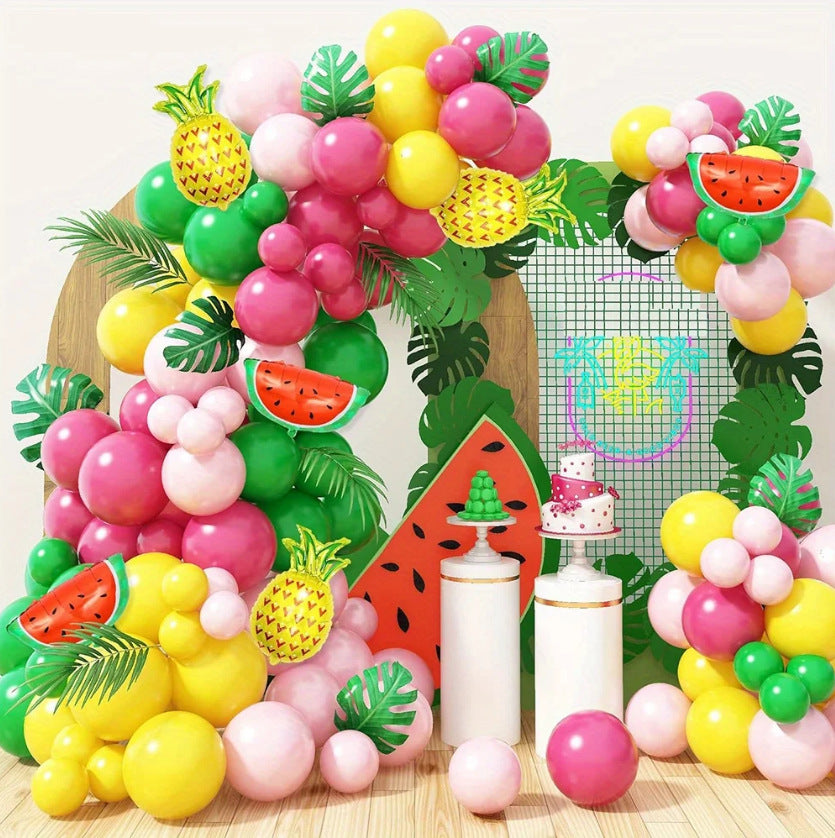 Thksyo Fruit Balloon Arch Garland Kit for Birthday, Wedding & Party Decoration