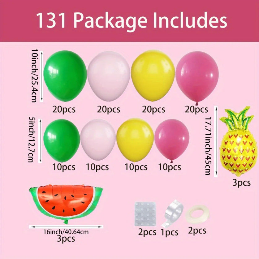 Thksyo Fruit Balloon Arch Garland Kit for Birthday, Wedding & Party Decoration