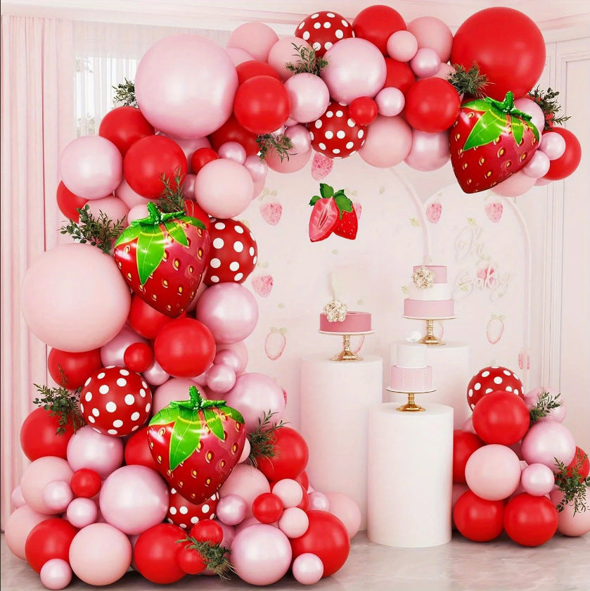 Thksyo Fruit Balloon Arch Garland Kit for Birthday, Wedding & Party Decoration