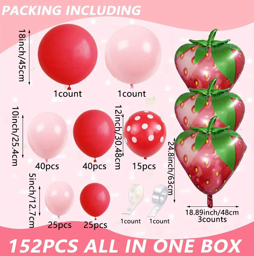 Thksyo Fruit Balloon Arch Garland Kit for Birthday, Wedding & Party Decoration