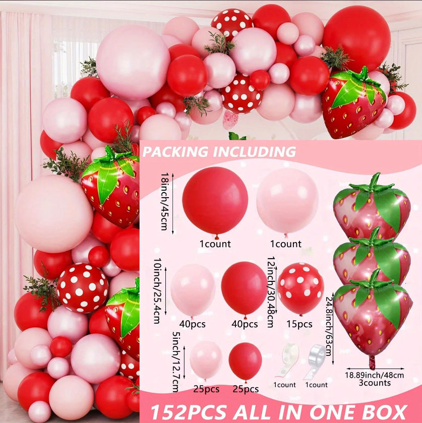 Thksyo Fruit Balloon Arch Garland Kit for Birthday, Wedding & Party Decoration