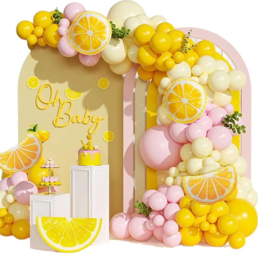 Thksyo Fruit Balloon Arch Garland Kit for Birthday, Wedding & Party Decoration