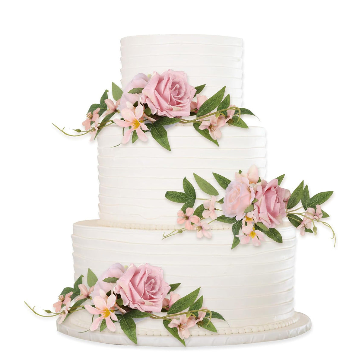 Handcrafted Artificial Flower Clusters for Cake Decoration, Wedding Styling, And Festive Table Centerpieces