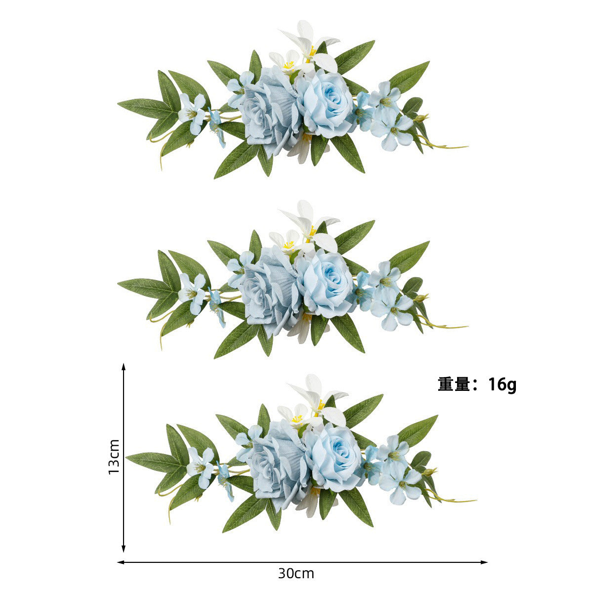 Handcrafted Artificial Flower Clusters for Cake Decoration, Wedding Styling, And Festive Table Centerpieces