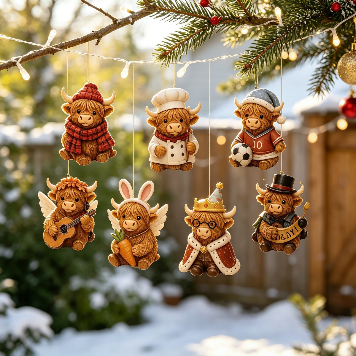 Highland Cow Magic Advent Calendar