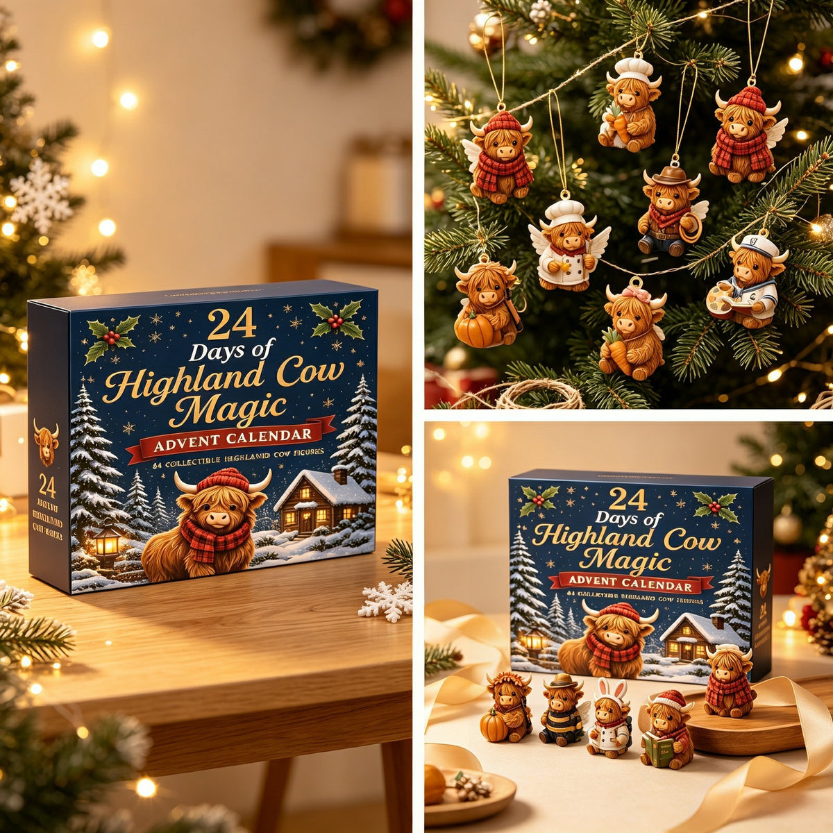 Highland Cow Magic Advent Calendar
