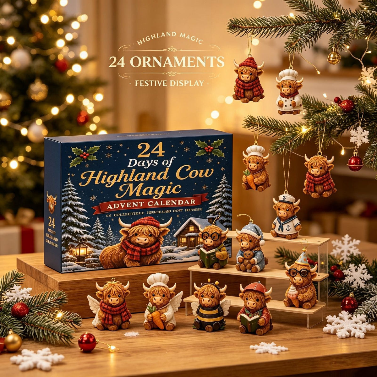 Highland Cow Magic Advent Calendar
