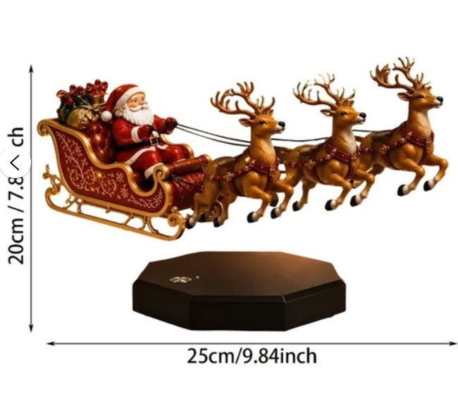 Magnetic Levitation Floating Santa Sleigh