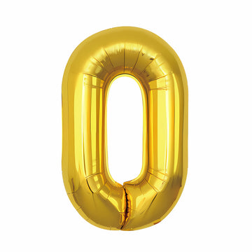 16"/ 32"/ 40 inch Number Balloons with Individually Packaged