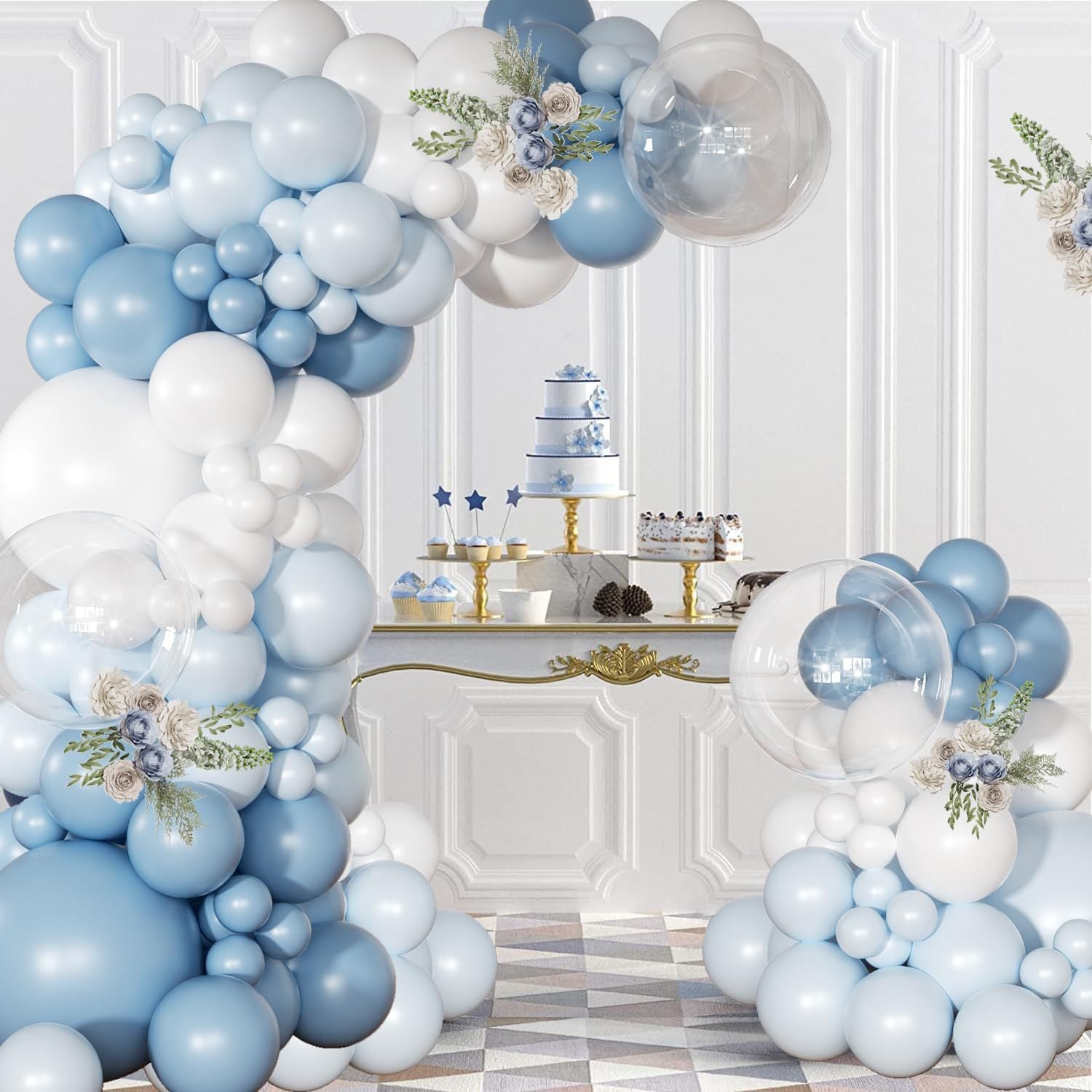 Party Balloon Arch Garland Kit, Balloon for Bridal Baby Shower Wedding Birthday Party Decor